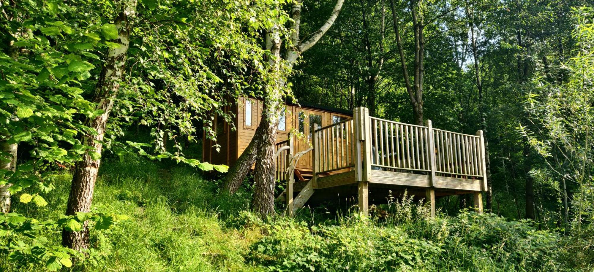 Pike'S Cabin In The Woods Hebden Bridge Kültér fotó