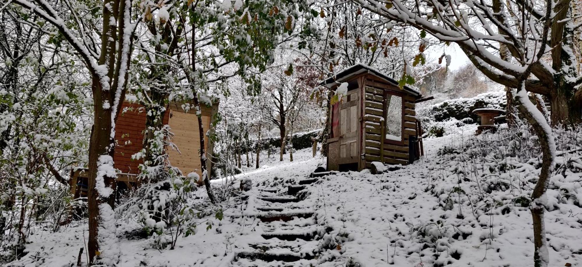 Pike'S Cabin In The Woods Hebden Bridge Kültér fotó